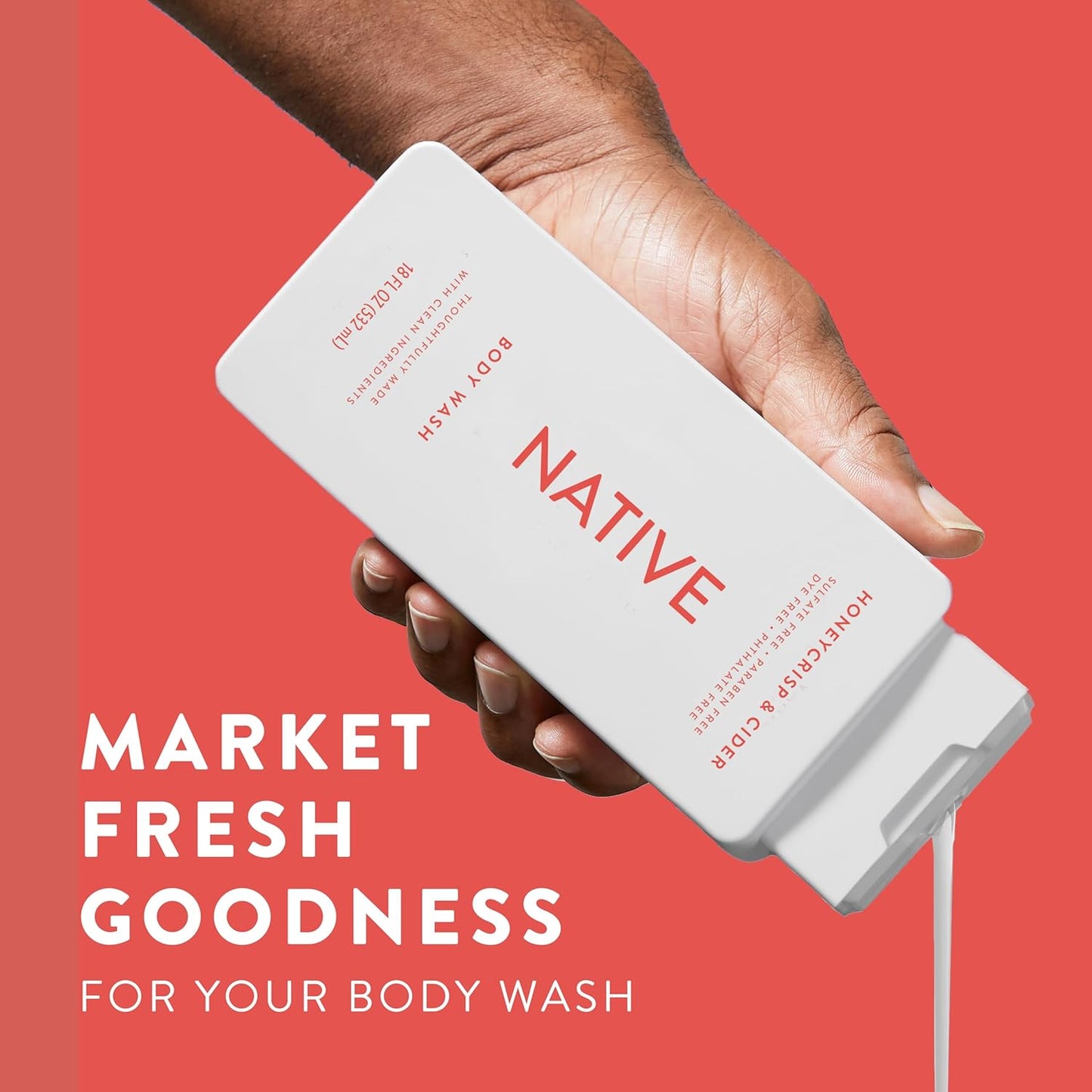 Shampoo & Conditioner, Body Wash - Honey Crisp & Cider - Naturally Derived Ingredients, Sulfate-Free, Paraben-Free, Strengthening Hair Care | Fall Seasonal Bundle (51 Fl Oz Total) - 3 Pk