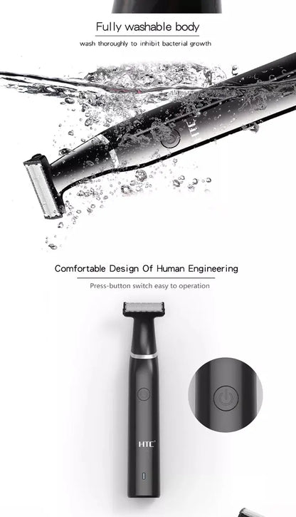 Electric Waterproof Beard Shaver for Men and Moustache